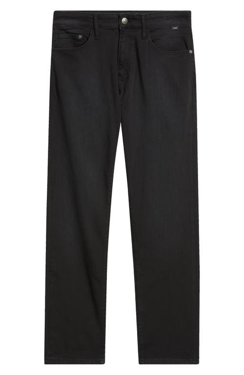 Mavi Jeans Zach Straight Leg Stretch Jeans In Black