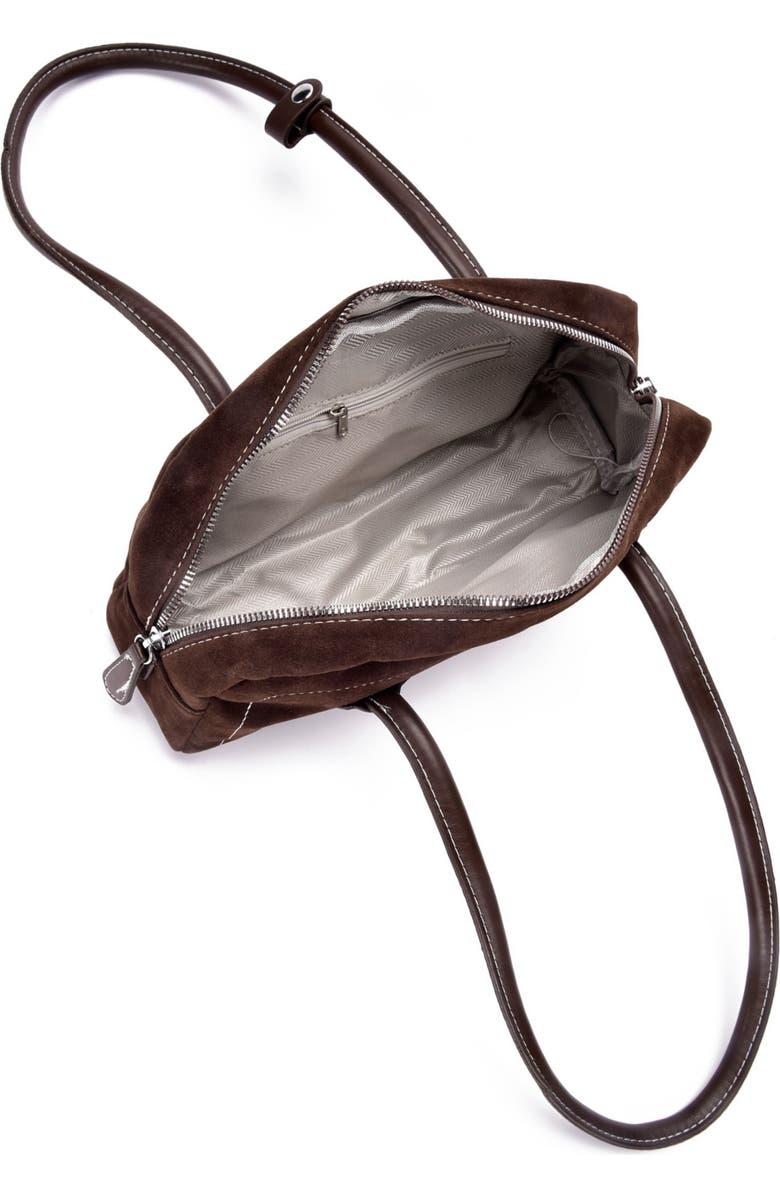 Adornia Boxy Shoulder Bag, Alternate, color, Brown