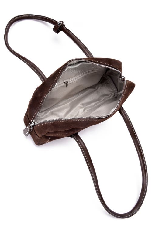 Adornia Boxy Shoulder Bag In Brown