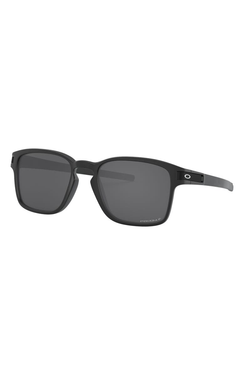 Oakley 55mm Polarized Sunglasses, Alternate, color, Matte Black