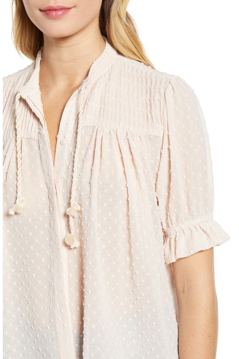Sienna Blouse, Alternate, color, PORCELAIN