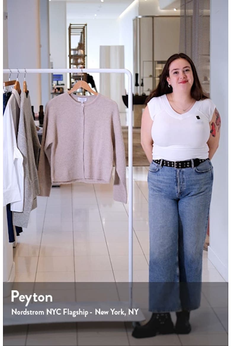 Alpaca & Wool Blend Cardigan video