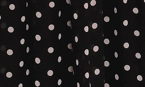 Petal And Pup Petal & Pup Ada Polka Dot Sleeveless Maxi Dress In Black