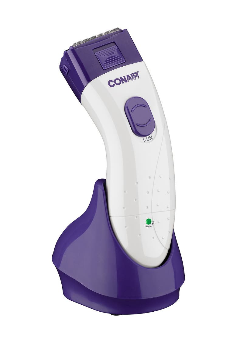 CONAIR Satiny Smooth(R) Dual Foil Wet/Dry Rechargeable Shaver, Main, color,
