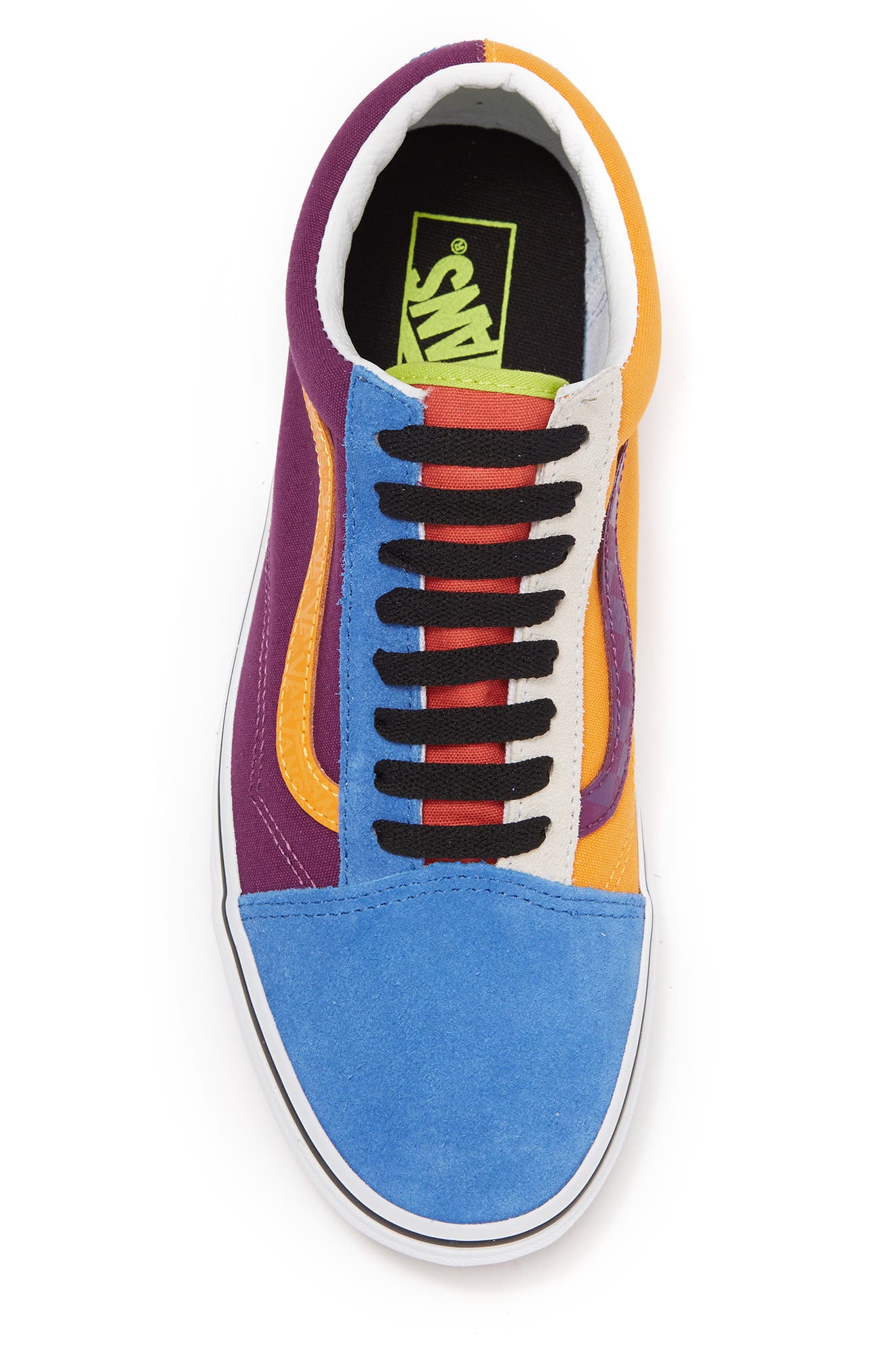 Vans Old Skool Colorblock Lace-Up Sneaker, Alternate, color, 