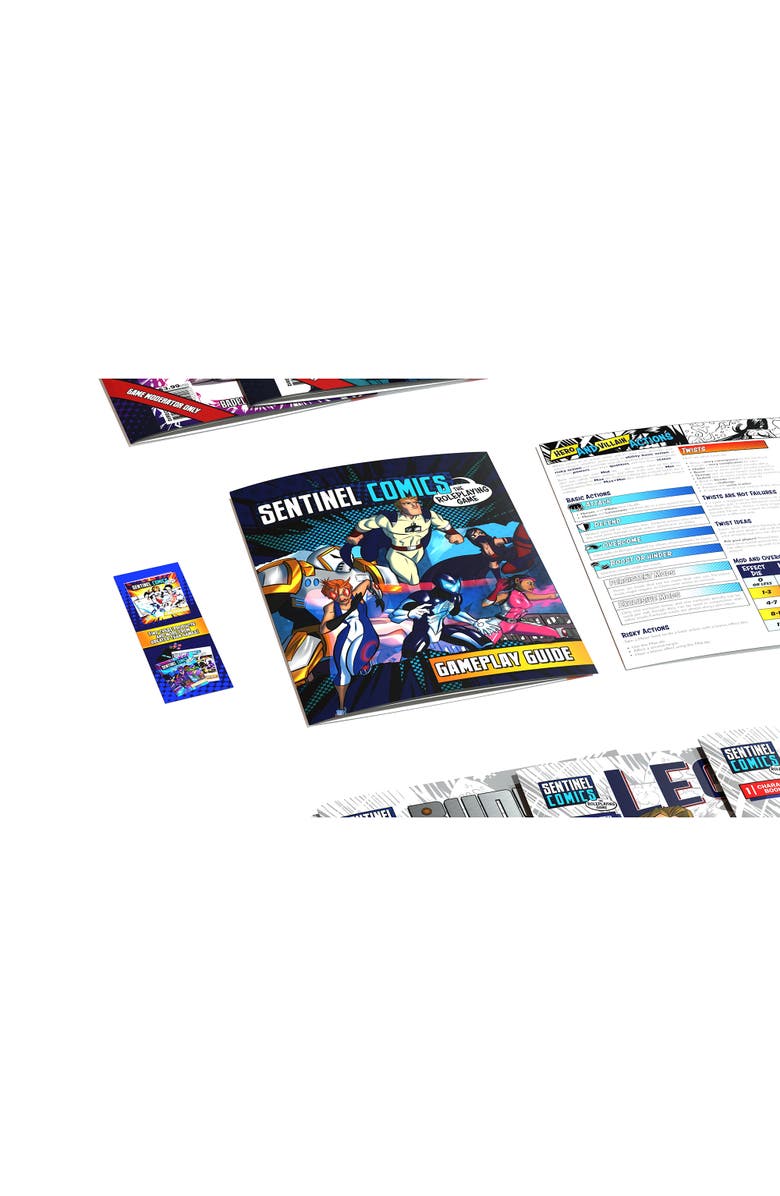 Greater Than Games Sentinel Comics, The Roleplaying Game, Alternate, color, Multicolored