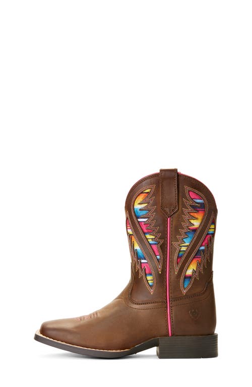 Ariat Kids' Quickdraw Venttek™ Cowboy Boot In Multi