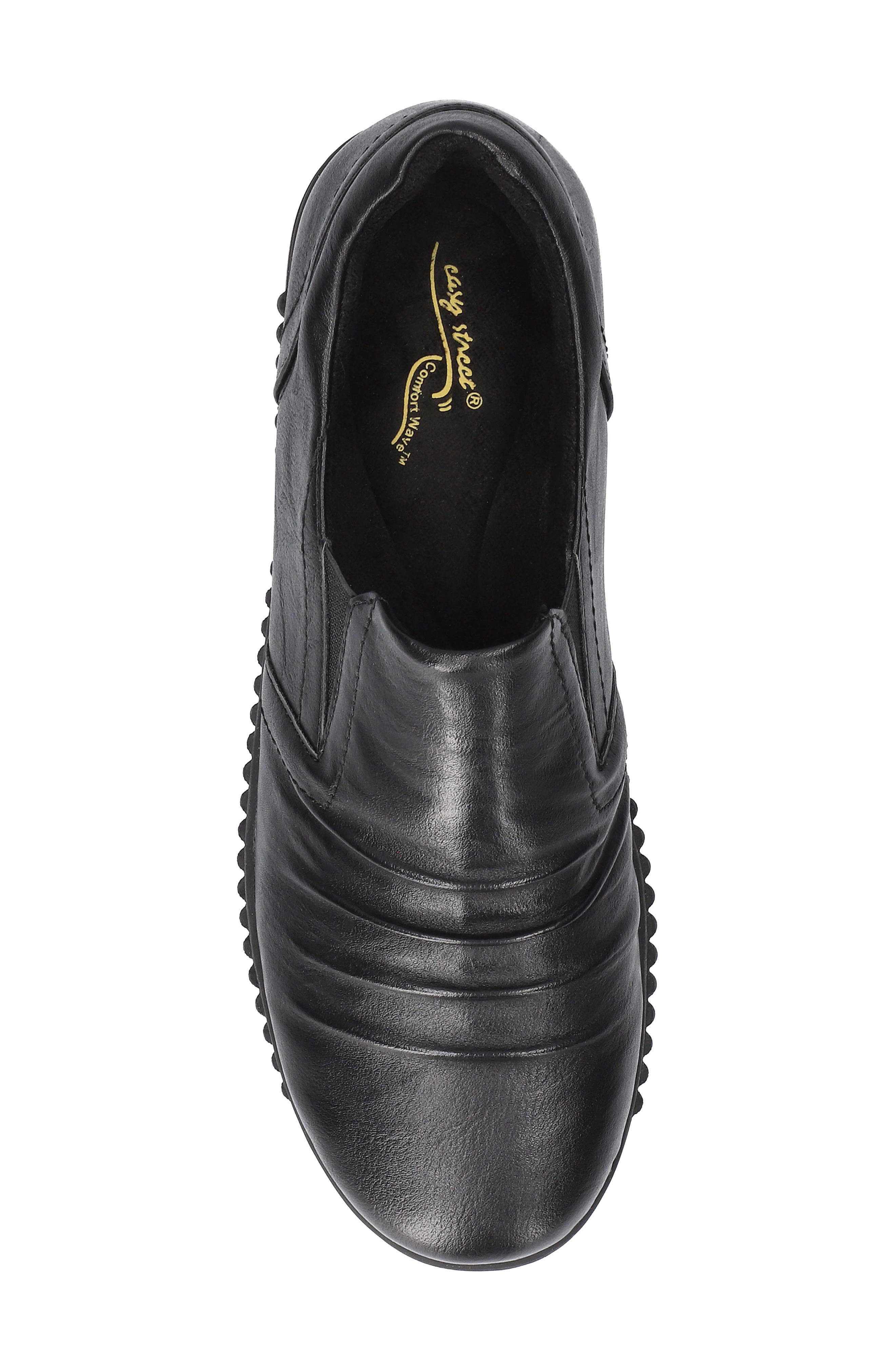 EASY STREET Kipper Slip-On Sneaker, Alternate, color, Black