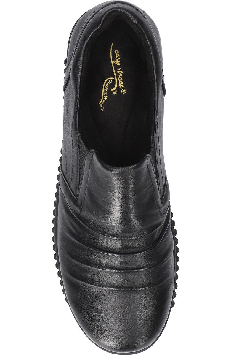 EASY STREET Kipper Slip-On Sneaker, Alternate, color, Black