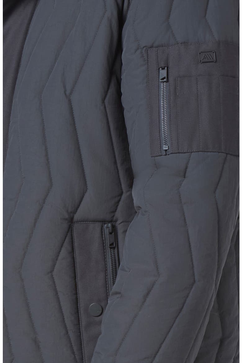 Foley Water Resistant Jacket, Alternate, color, CHARCOAL