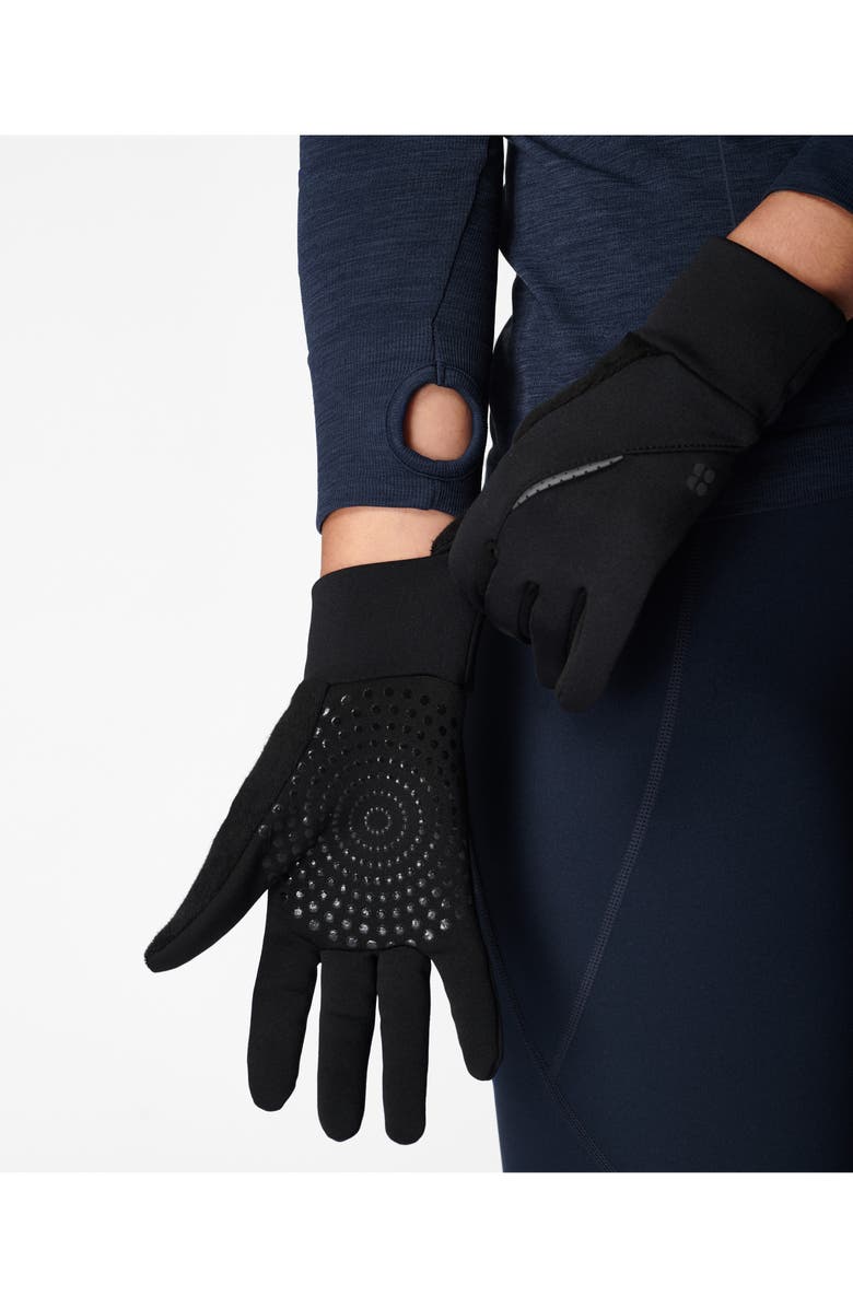Sweaty Betty Run Gloves, Alternate, color,