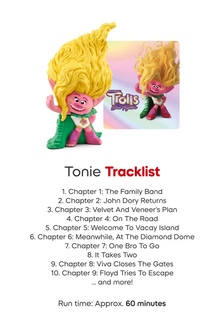Trolls 2-Pack tonie Audio Character Bundle, Alternate, color, MULTI