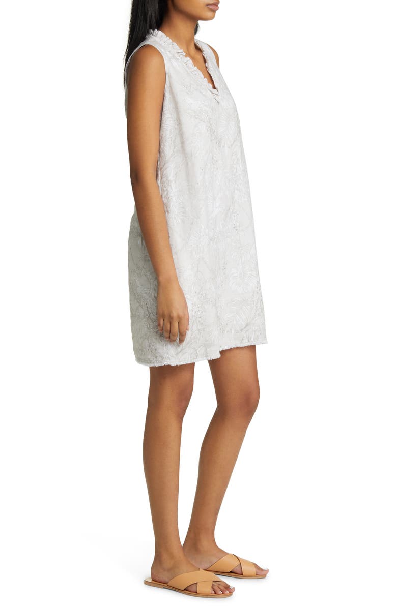 Tommy Bahama Totally Toile Linen Shift Dress, Alternate, color,