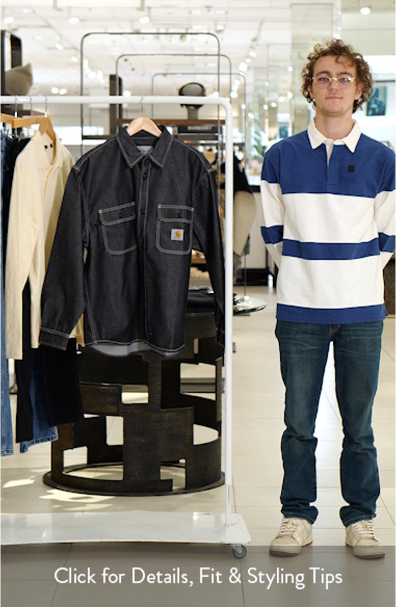 Tigan Denim Shirt Jacket, sales video thumbnail