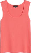 Tahari ASL Scoop Neck Sweater Tank