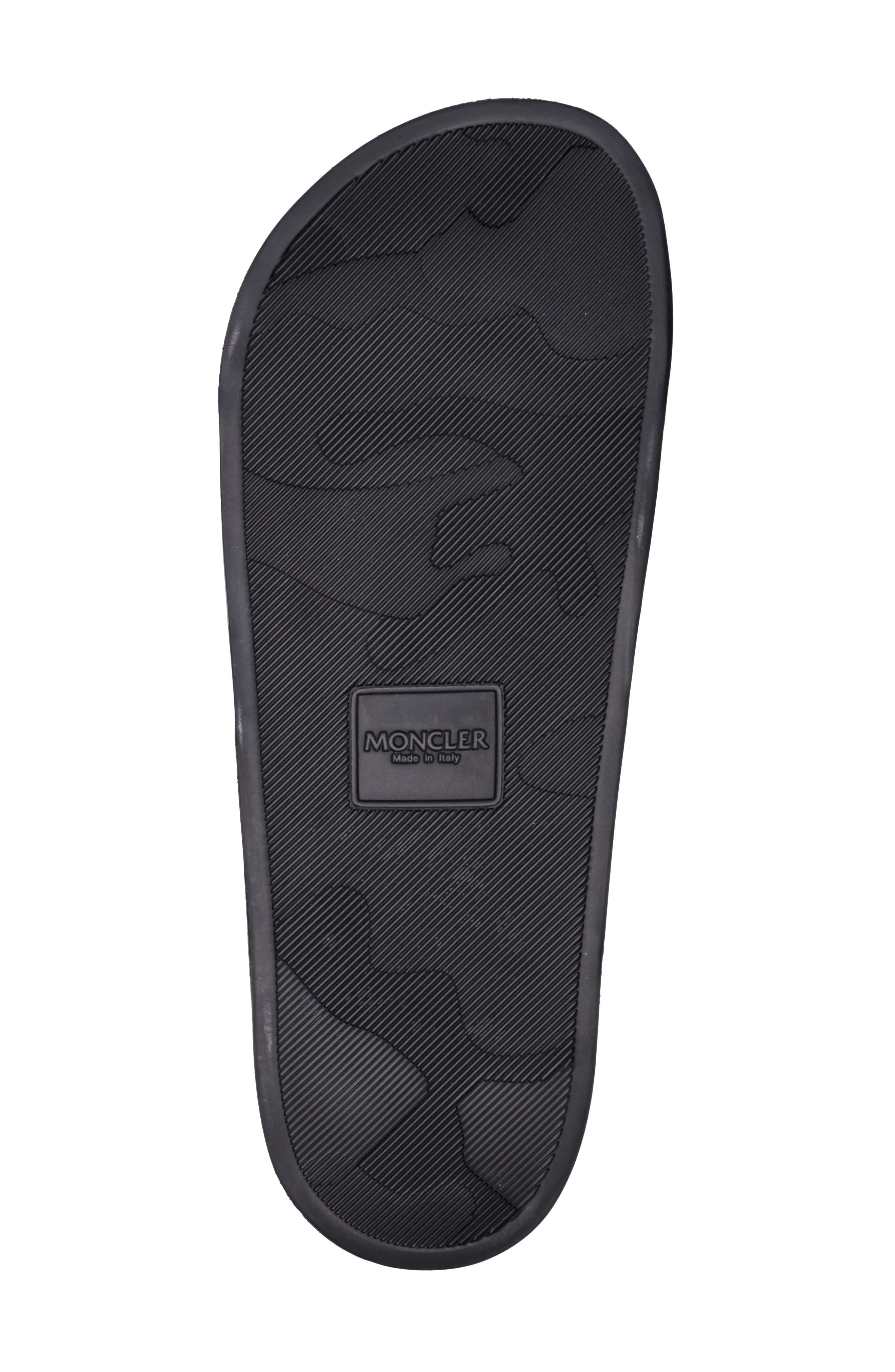 Basile Slide Sandal, Alternate, color, BLACK/ BLACK/ BLACK