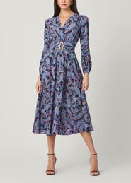 Shoshanna Kendall Chateau Paisley Dress