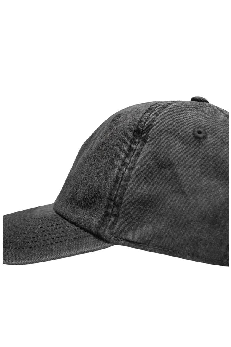 Cotton Twill Baseball Cap, Alternate, color, GREY DARK
