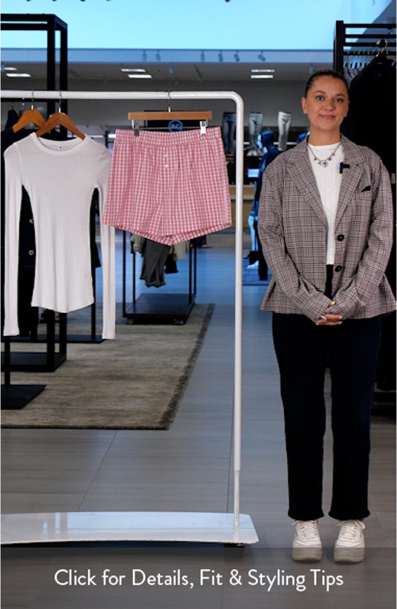 Oversize Boyfriend Boxer Shorts, sales video thumbnail