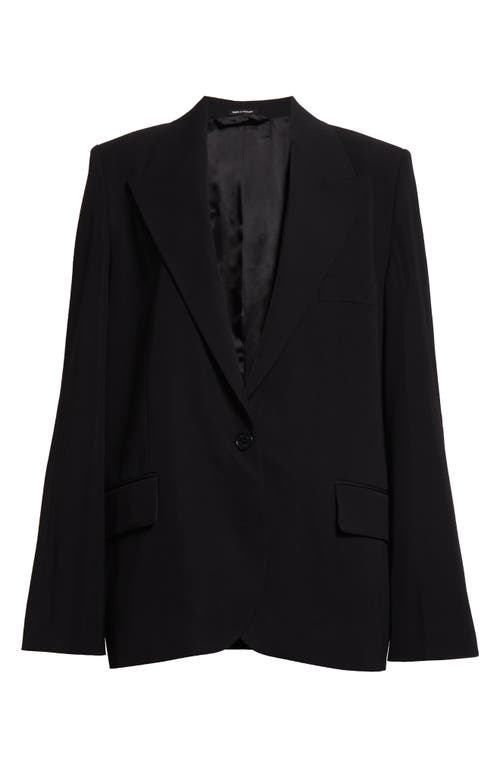 Acne Studios Jukera Oversize Blazer In Black