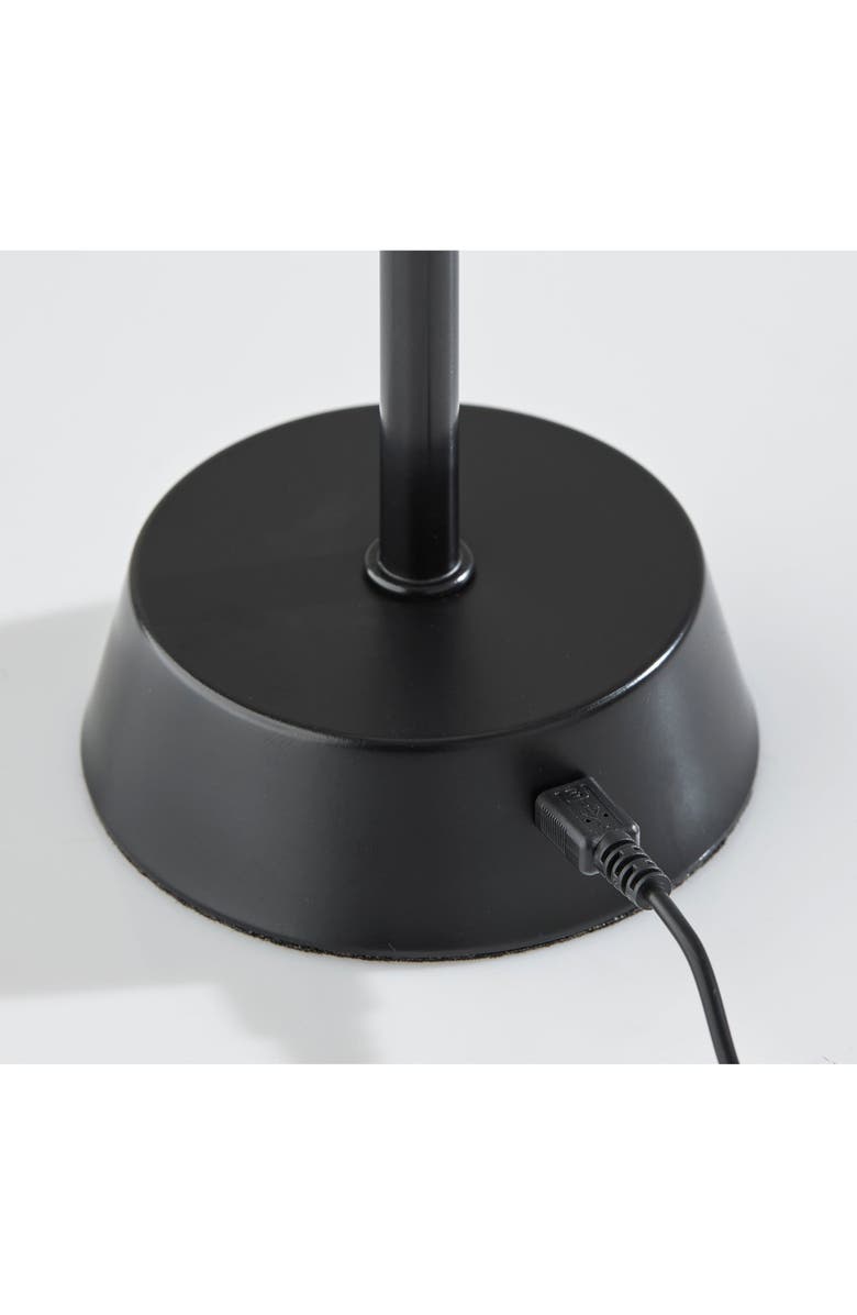 ADESSO LIGHTING Bobby Cordless LED Table Lamp, Alternate, color, Black