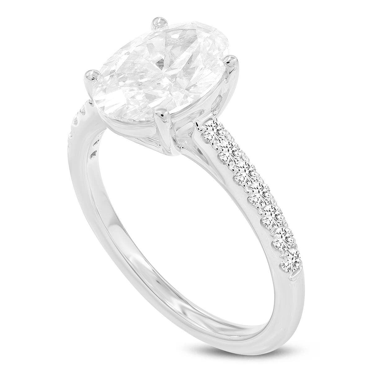 14K White Gold