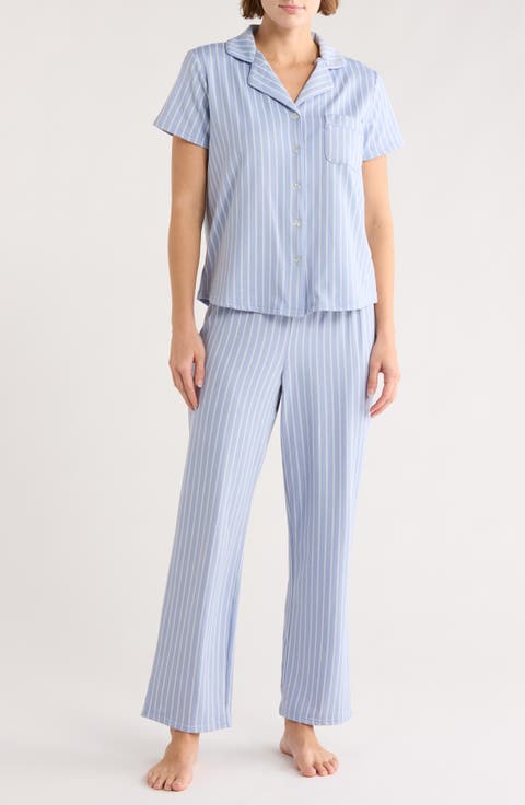 Stripe Brushed Pajamas