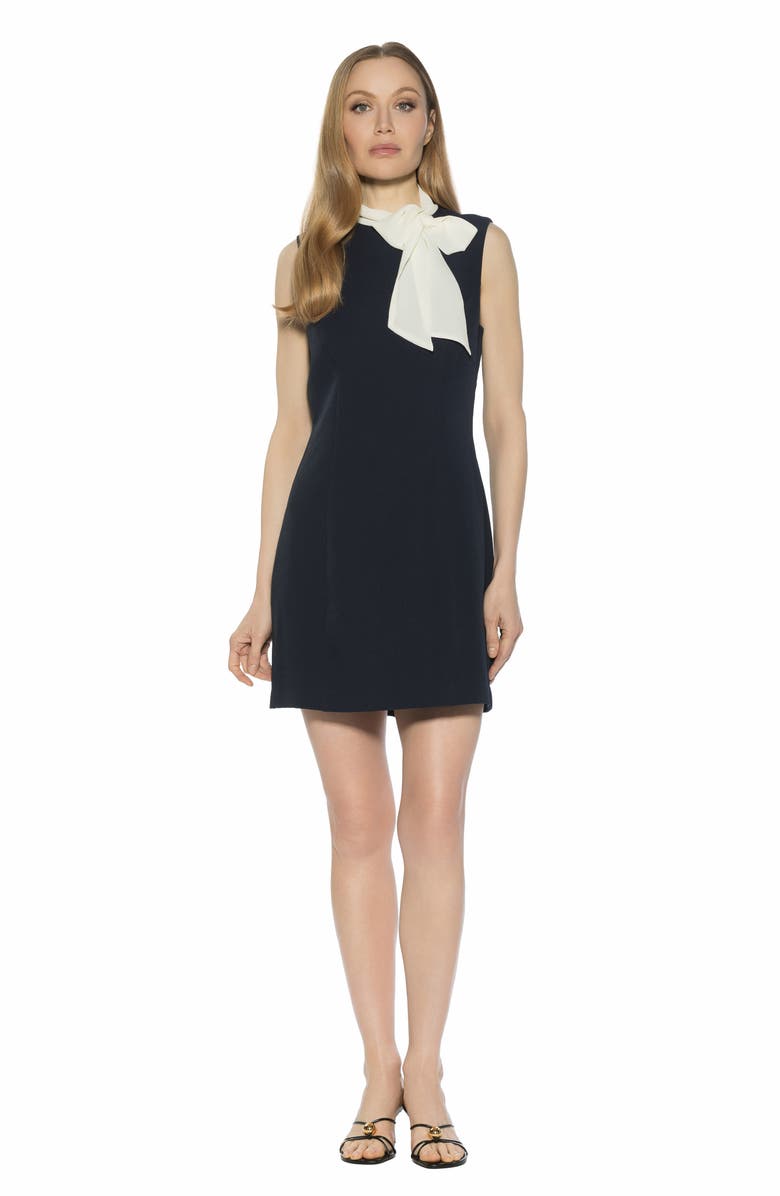 Alexia Admor Cassian Bow Sheath Dress, Alternate, color, 