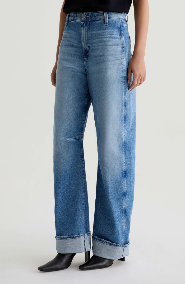 AG Mercer High Waist Extended Length Jeans, Alternate, color, Route 49