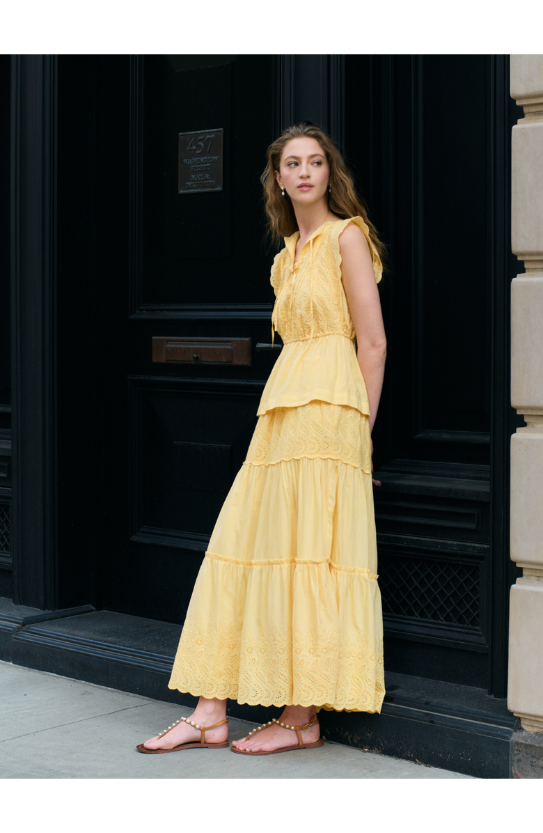 Rebecca Taylor Sabine Top, Alternate, color, Daisy Yellow