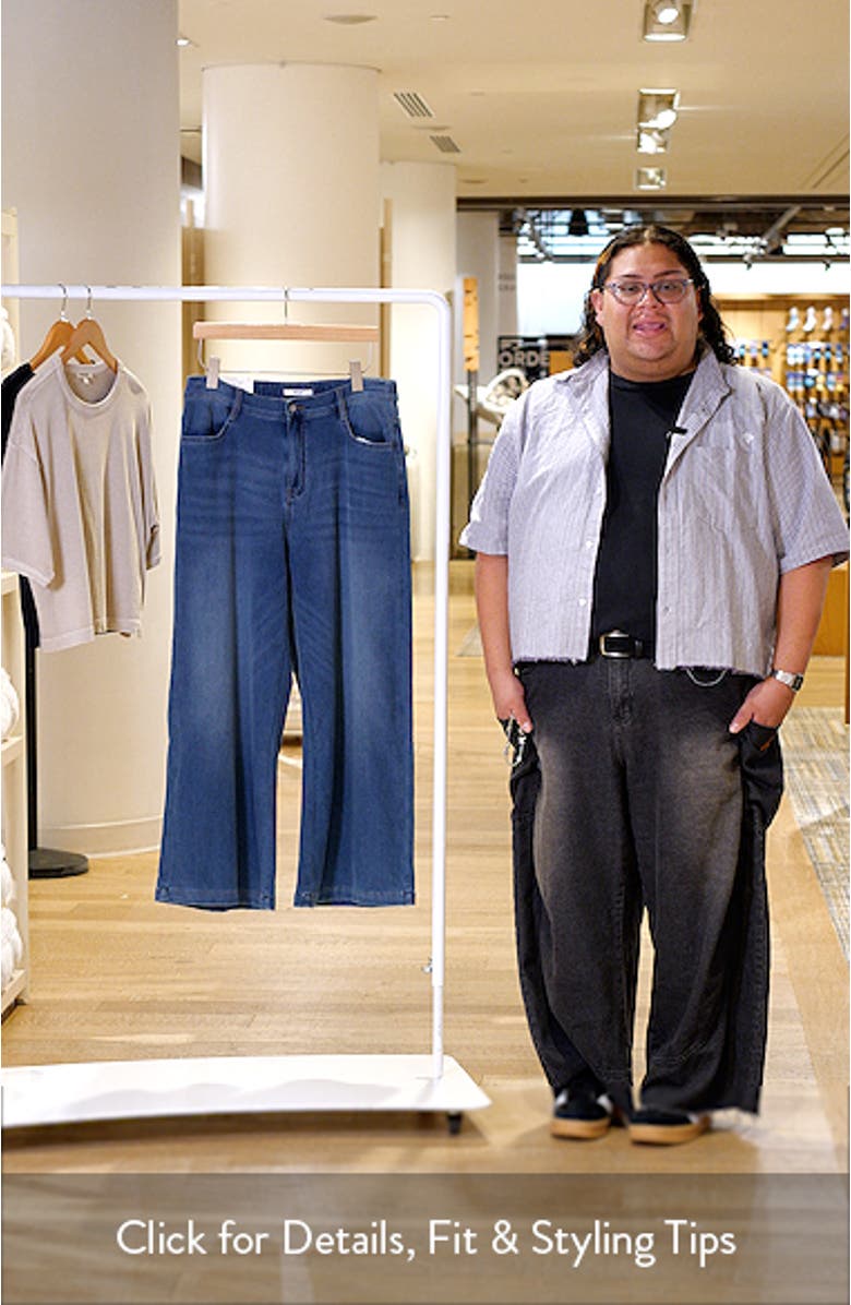 High Waist Wide Leg Jeans, sales video thumbnail