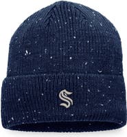 FANATICS Men's Fanatics Branded Deep Sea Blue Seattle Kraken Authentic Pro Rink Pinnacle Cuffed Knit Hat