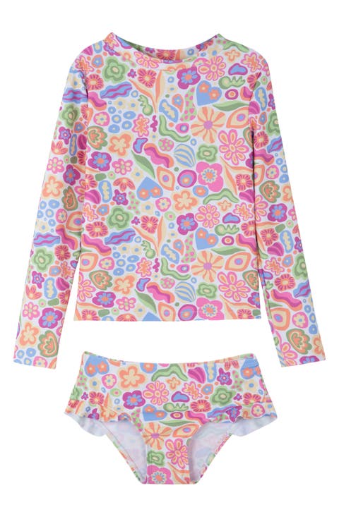 Under the Sea Long Sleeve Rash Guard Set