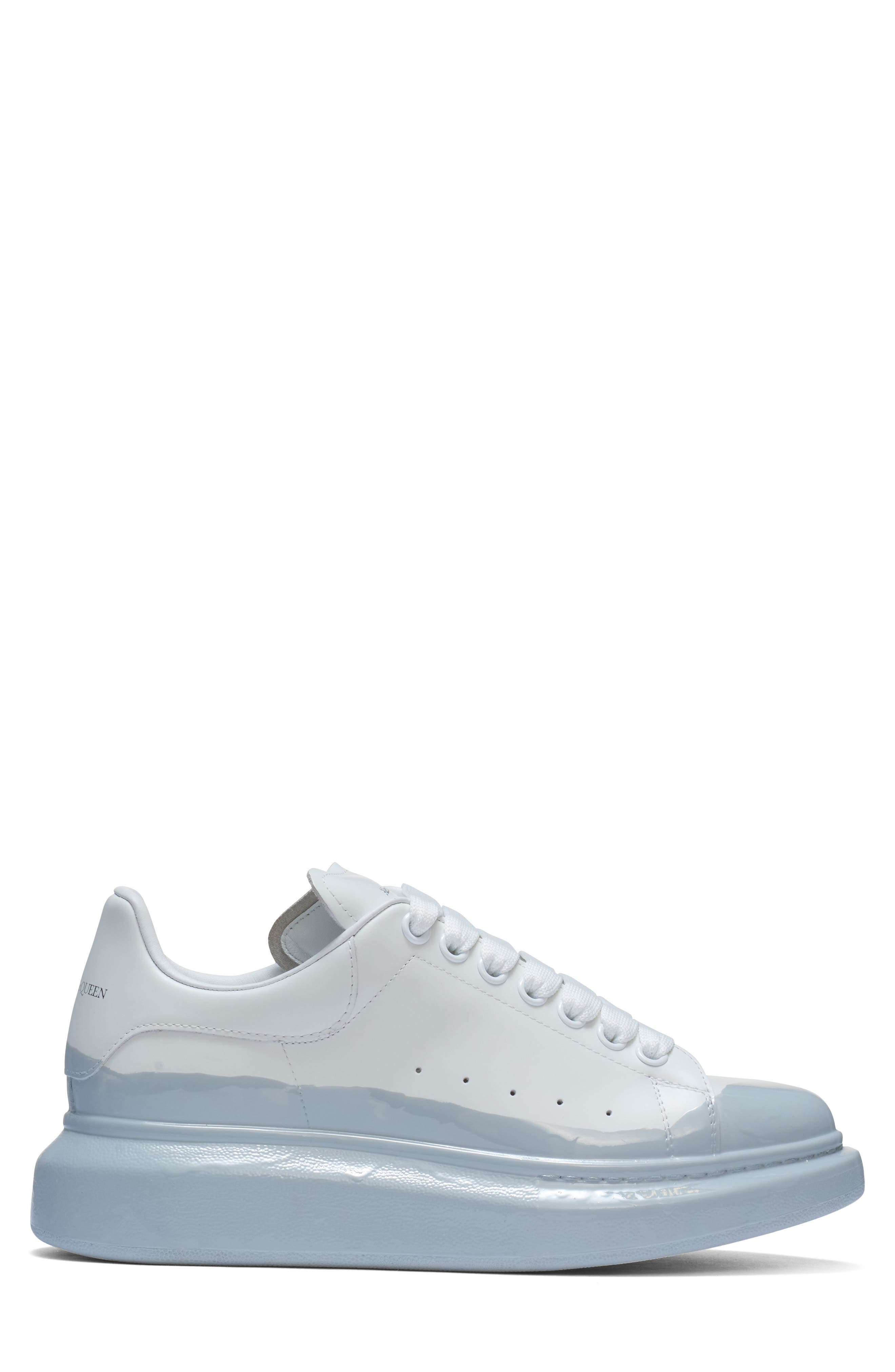 McQueen Oversized Sneaker, Alternate, color, Ivory