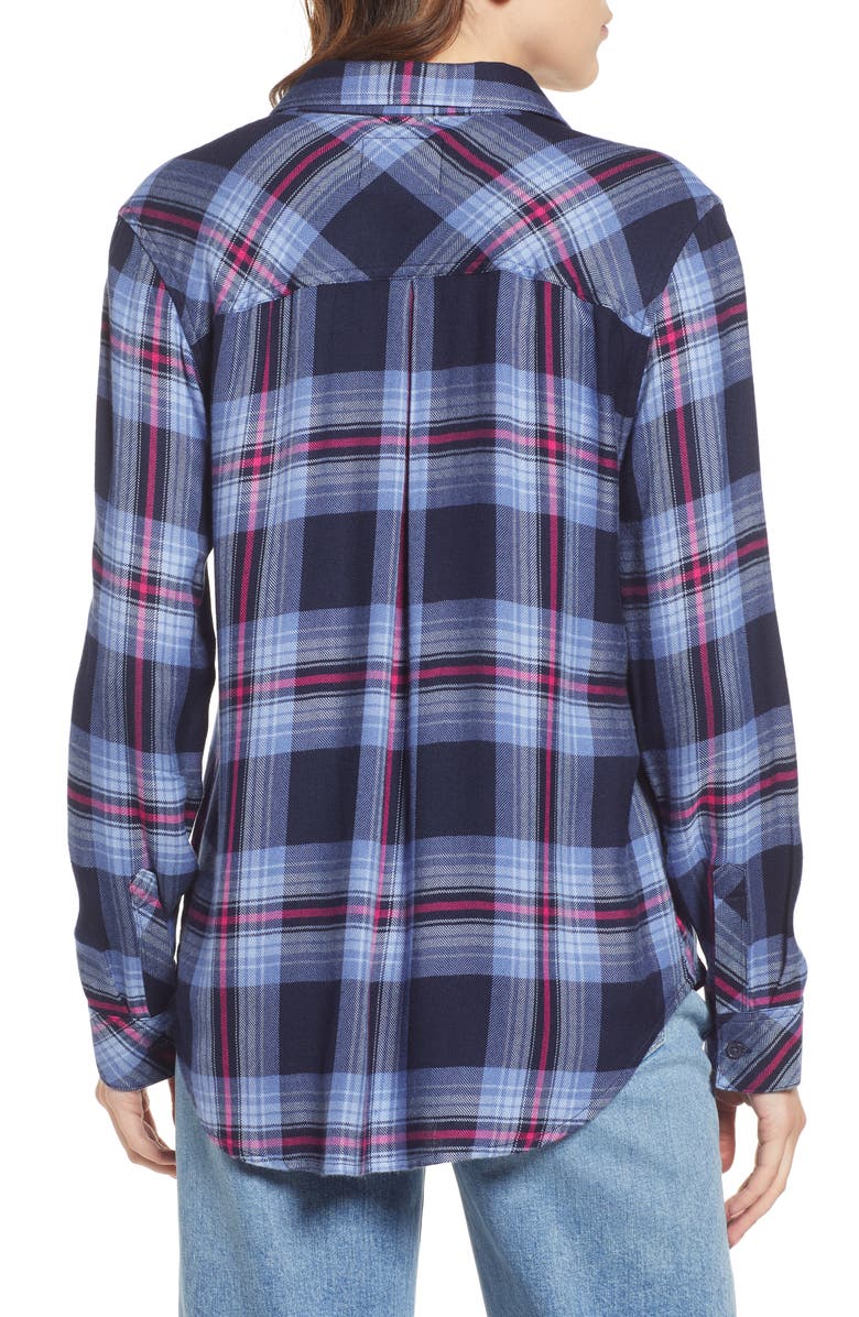 Rails Hunter Plaid Button-Up Shirt, Alternate, color, 
