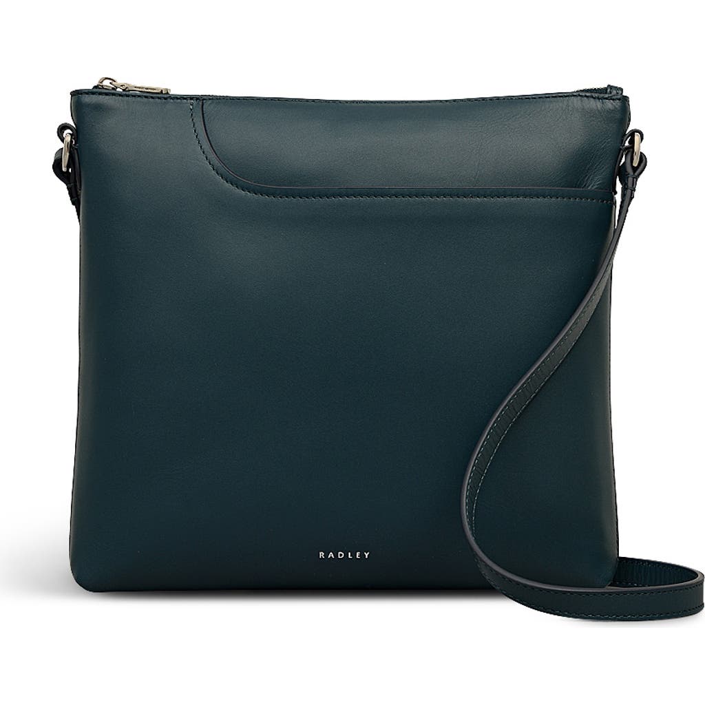 Radley Pockets Large Ziptop Crossbody Bag In Blue