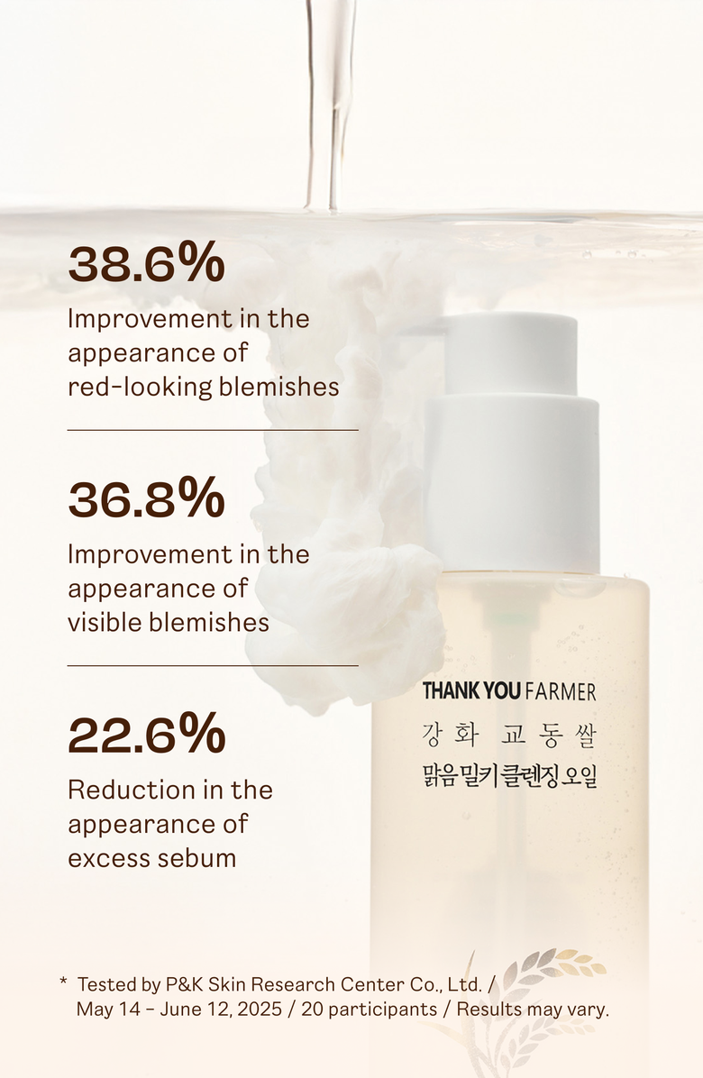 THANK YOU FARMER Rice Pure Milky Cleansing Oil, Alternate, color, Clear
