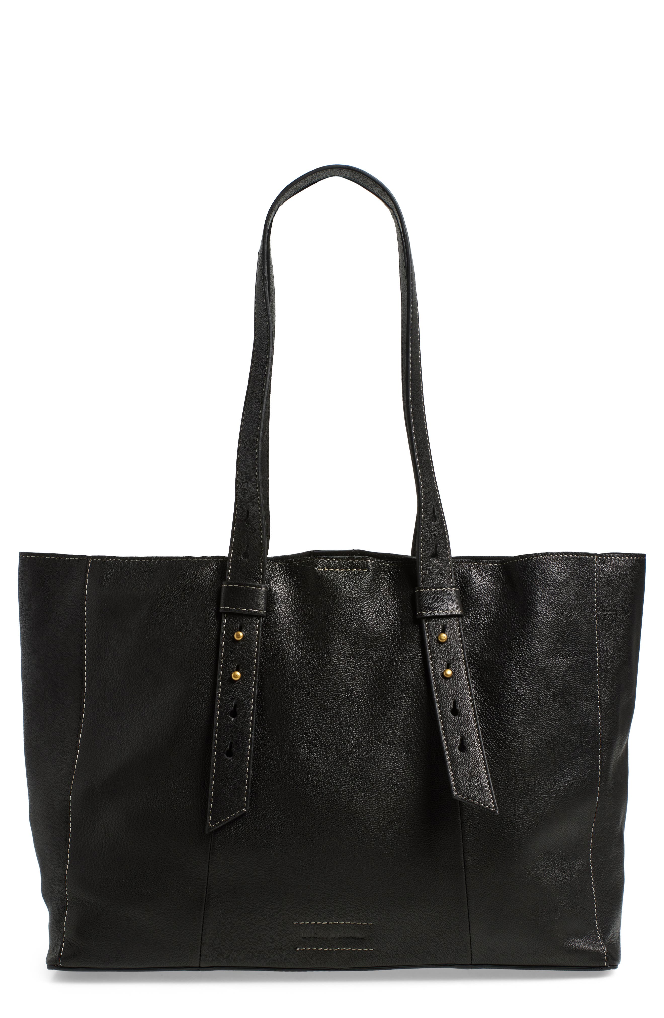Lucky Brand Tyra Leather Tote, Main, color, 