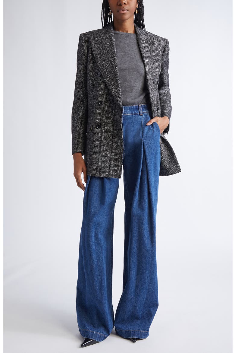 Denim Flare Leg Jeans, Alternate, color, S9001 BLUE