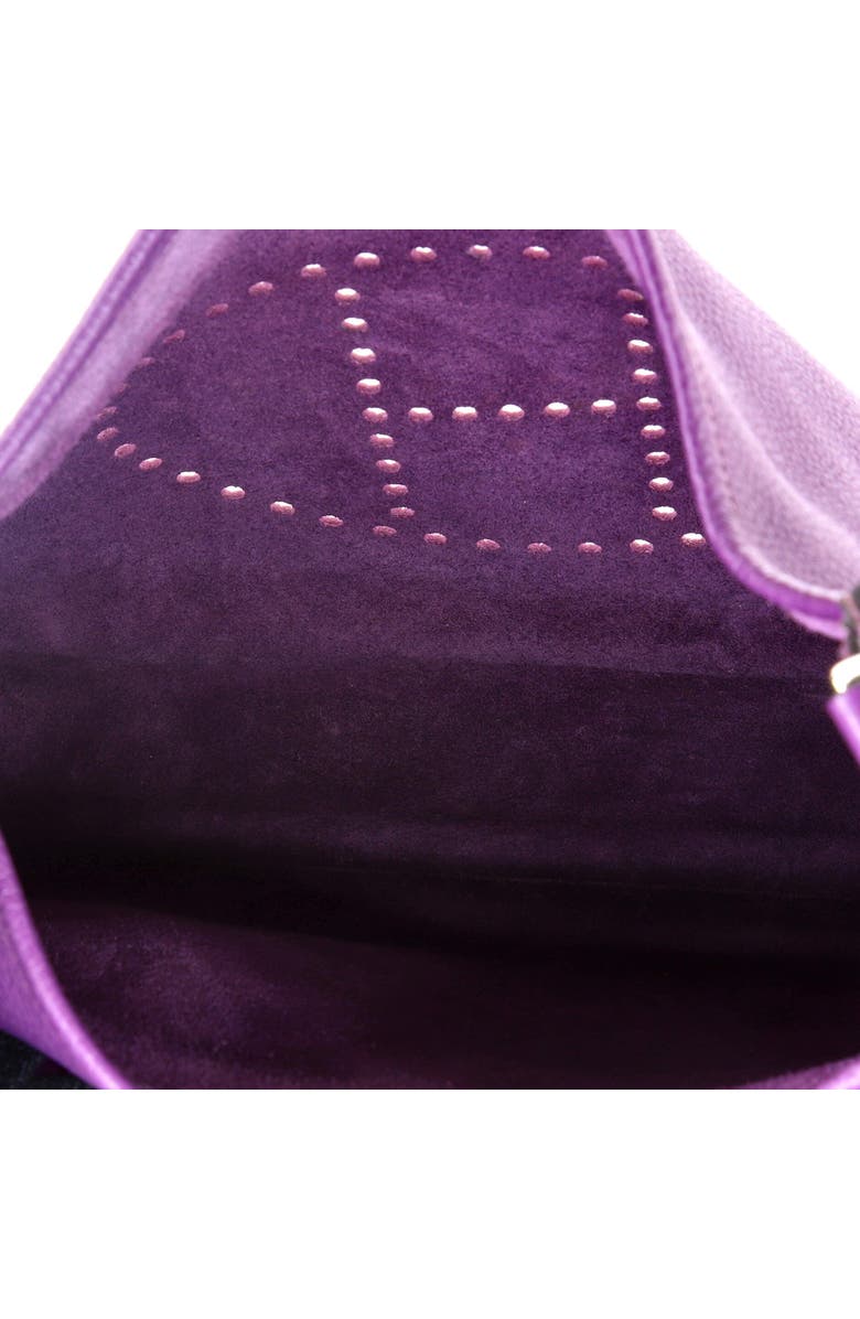 Pre-Owned Hermes Evelyne Bag Gen III Clemence GM, Alternate, color, Ultraviolet