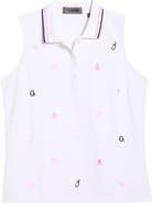 G/FORE Embroidered Piqué Golf Polo