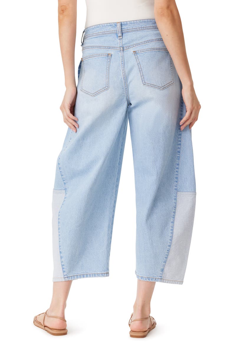 Habitual High Waist Ankle Relaxed Barrel Jeans, Alternate, color, 