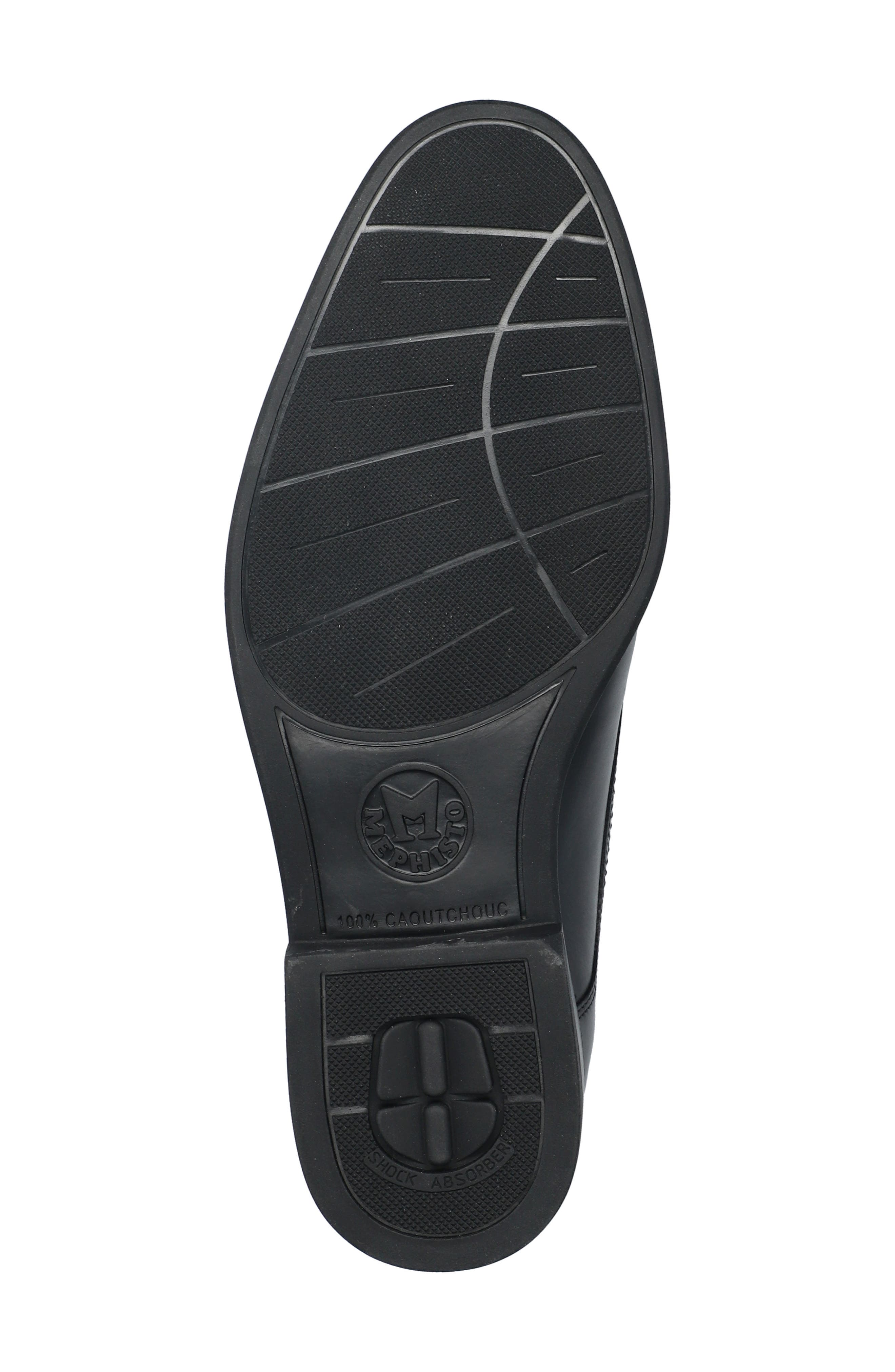 Mephisto Kevin Plain Toe Derby, Alternate, color, Black