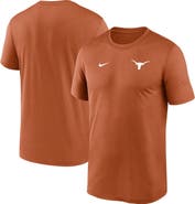 Nike Men's Nike Texas Orange Texas Longhorns 2025 Sideline Small Logo Legend Performance T-Shirt