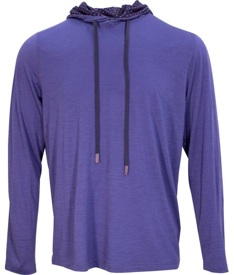 Hugo Extra Fine Merino Wool Lightweight Hoodie