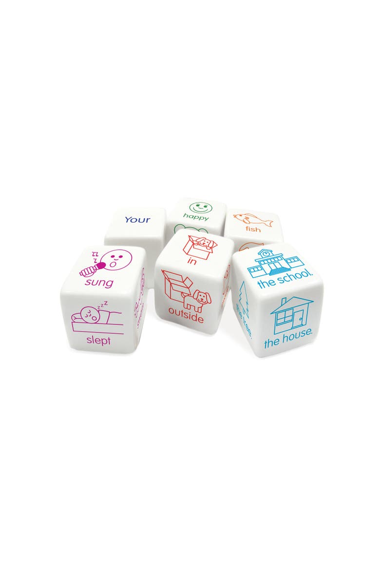Sentence Dice, Multi, Main, color, Multicolored