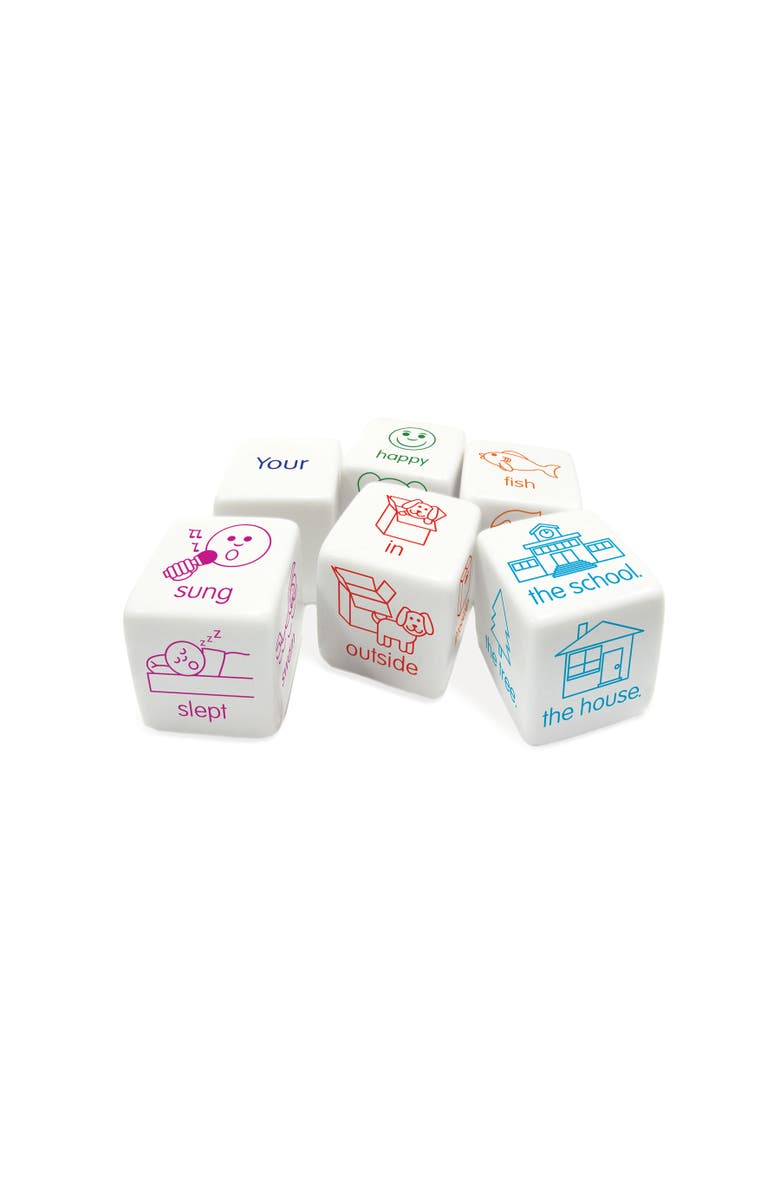 Junior Learning Sentence Dice, Multi, Main, color, Multicolored