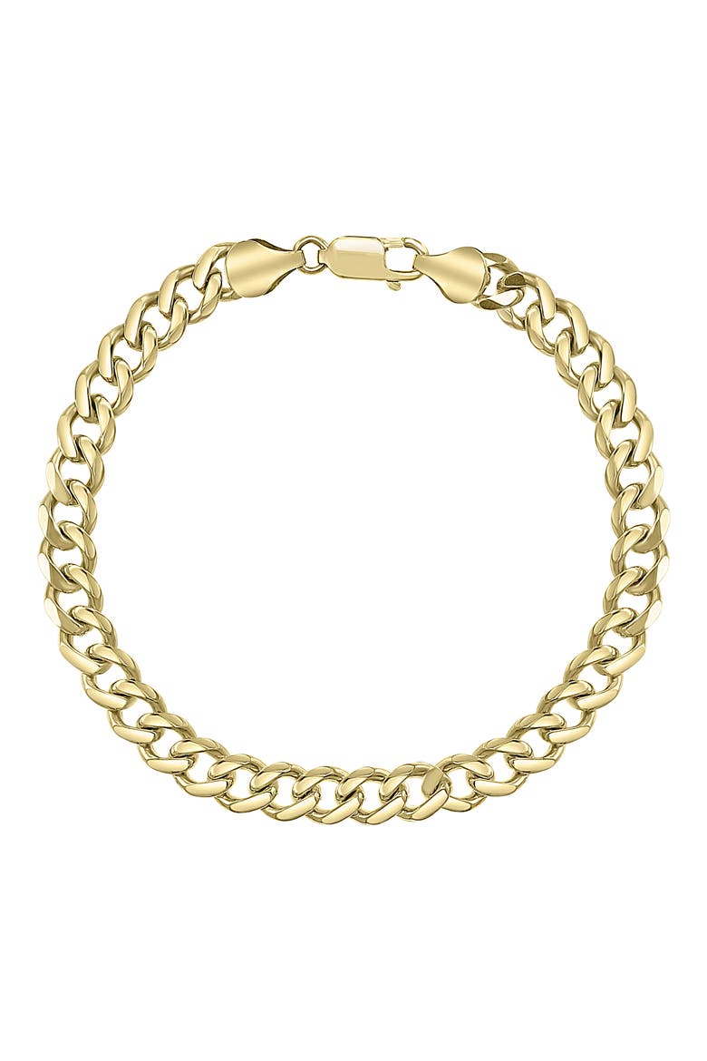 Gold Vermeil Chain Bracelet, Main, color, GOLD