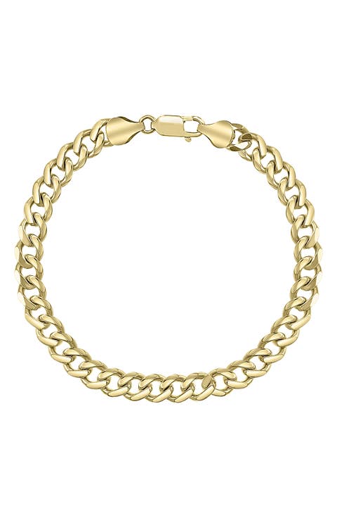 Gold Vermeil Chain Bracelet