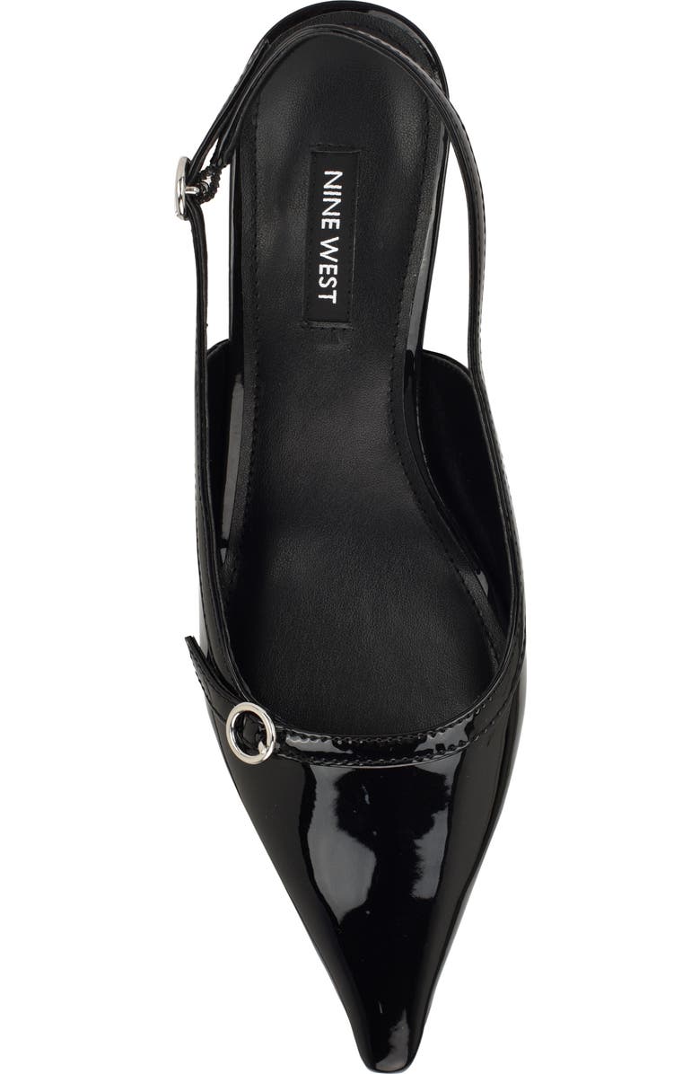 Nine West Ashlea Slingback Pointed Toe Pump, Alternate, color,